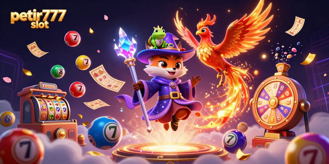 Experience the thrill of petir777 slot with vibrant characters and engaging casino elements.