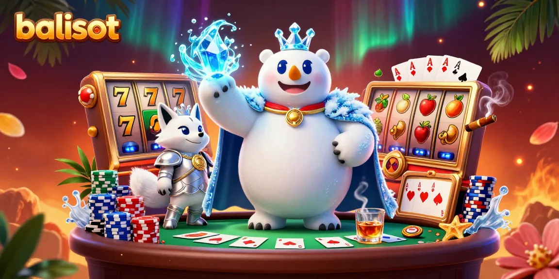Menangkan jackpot di balislot dengan slot online berwarna cerah dan karakter kartun menarik.