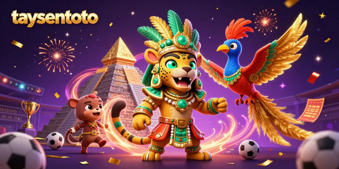 Taysentoto menawarkan informasi taruhan bola dan analisis Piala Dunia 2026 dengan elemen visual yang menarik.