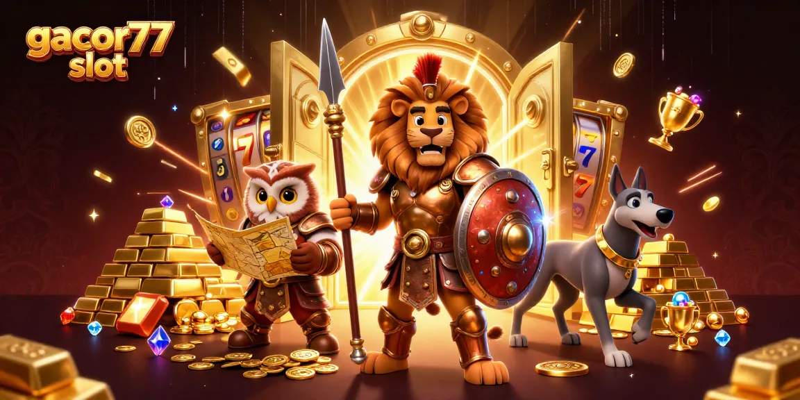 Menangkan jackpot bermain gacor77 slot dengan karakter dan elemen permainan menarik.