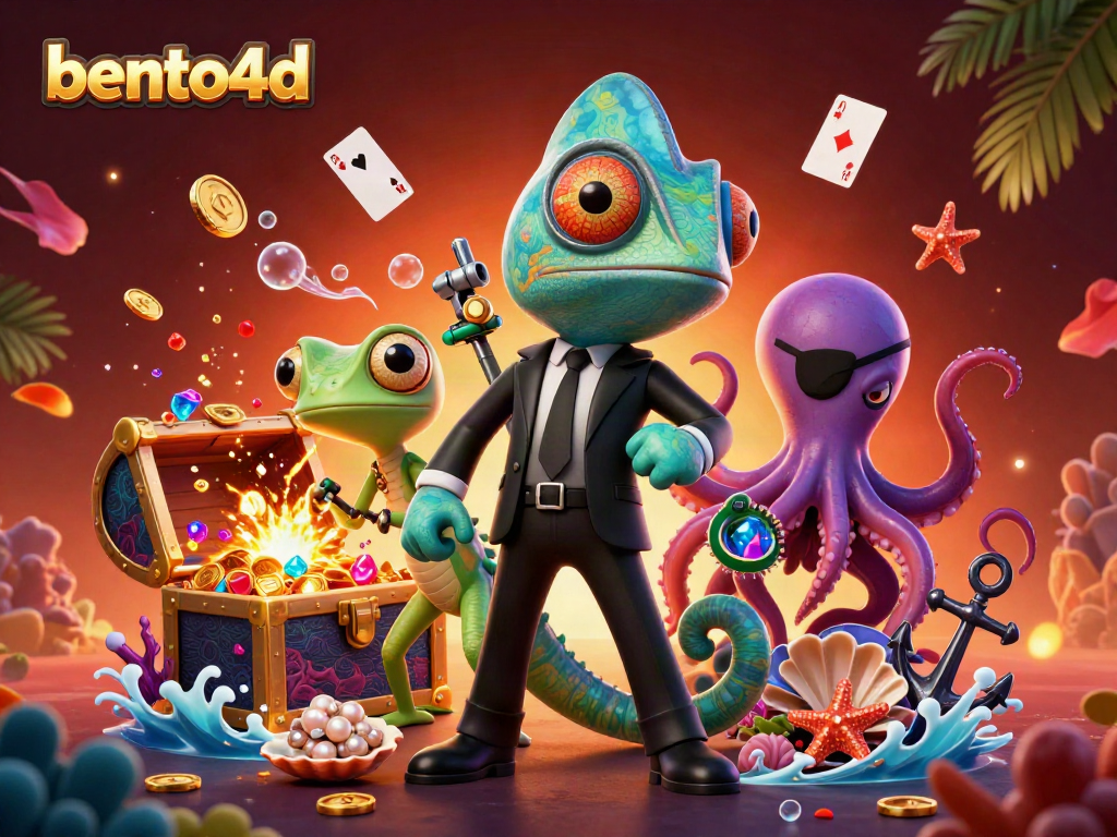 Engage with bento4d's vibrant casino adventure featuring dynamic characters and treasure-filled elements.