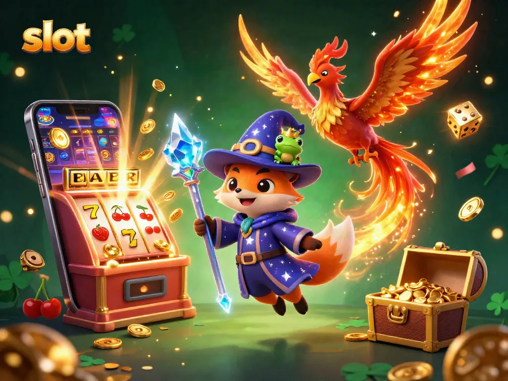 Menangkan jackpot dengan mesin slot 3D yang menakjubkan dan simbol berkilauan.