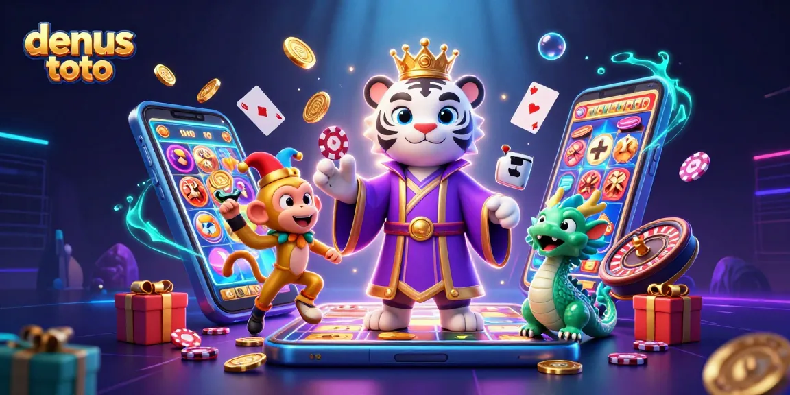 Menangkan densus toto dengan visual menarik dari slot dan poker kasino.