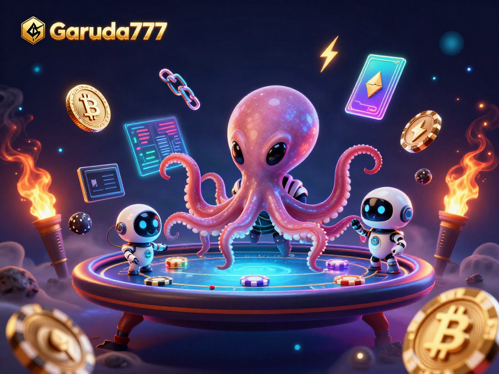 Penuhi pengalaman bermain slot online Garuda777 dengan ikon menguntungkan dan karakter menarik.