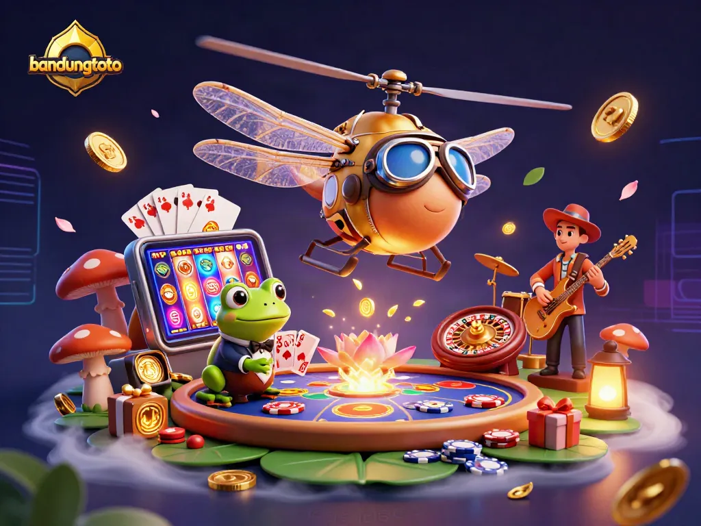 Engage with bandungtoto casino adventure featuring playful characters and dynamic gaming elements.