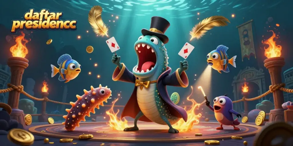 Engage with daftar presidencc while experiencing a magical underwater casino adventure.