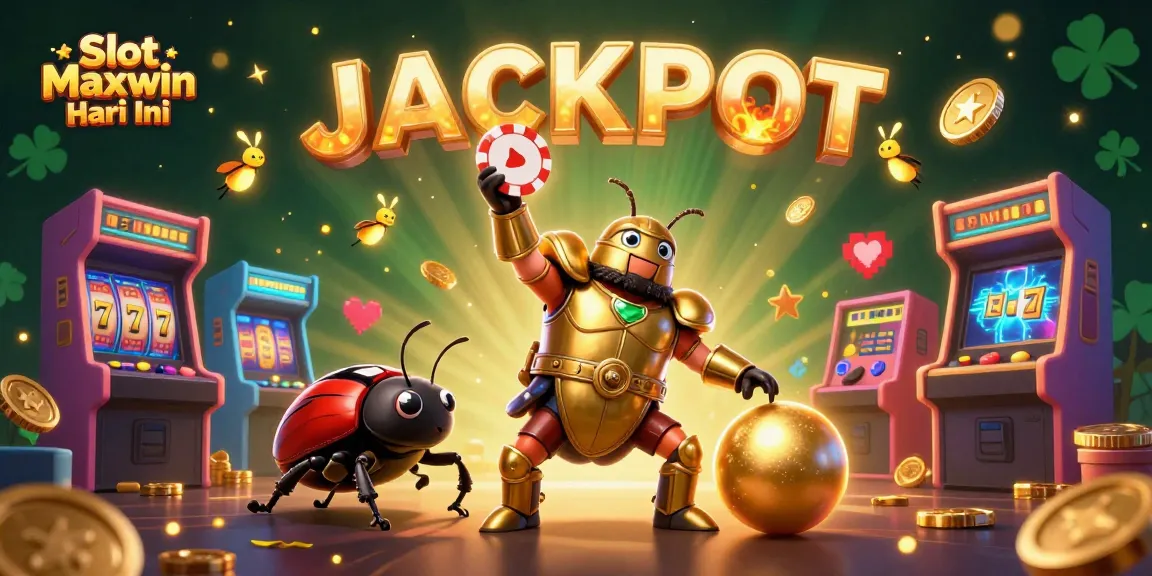 今天的Slot Maxwin 银行投注一幅丰富多彩的插图,展示了成功的赌博。