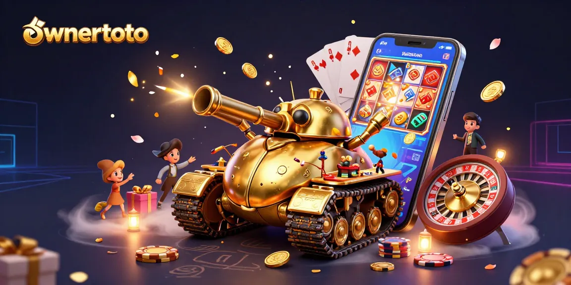 Menangkan slot di dalam tank kejuaraan ownertoto yang menampilkan kasino mini.