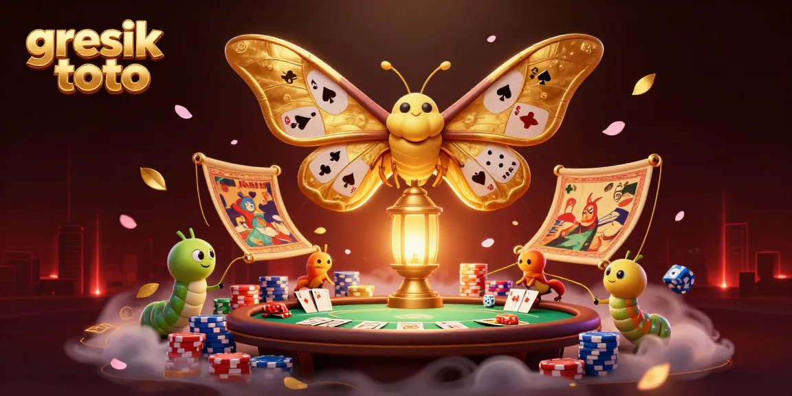 Immerse in the vibrant world of gresik toto with a splendid illustration of gaming allure.