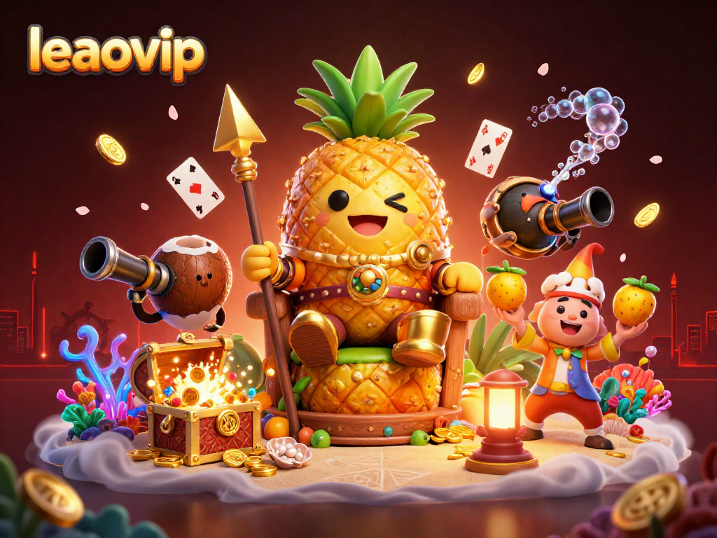 Rasakan kegembiraan permainan di platform leaovip dengan ilustrasi kasino yang menarik.