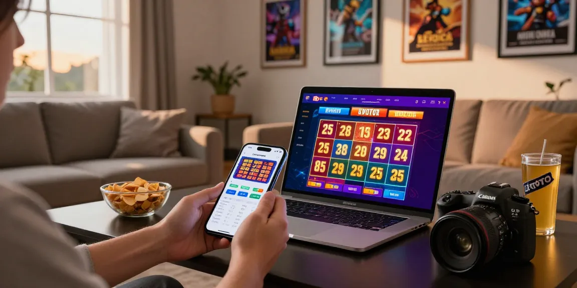 Engaging online gaming scene with LEVISTOTO app showcasing lottery excitement.