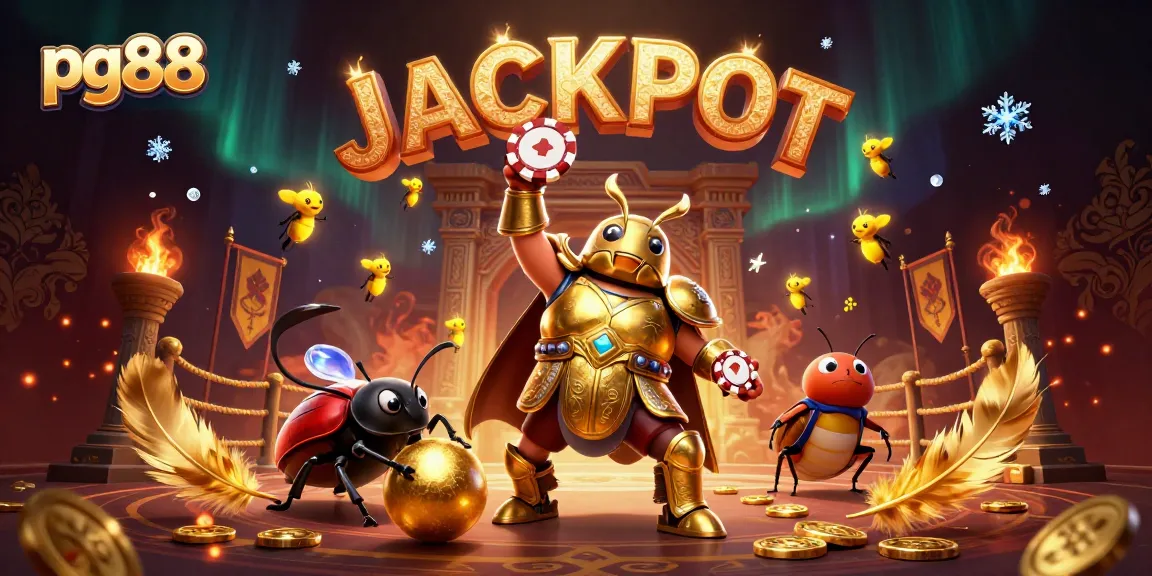 pg88 triggers colossal wins in a dynamic 3D casino scene with animated heroes and jackpot excitement