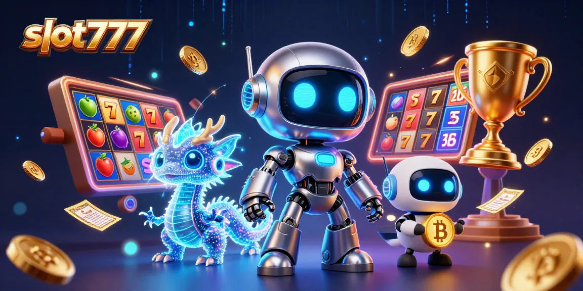 Experience exciting gameplay with slot777 in a vibrant, dynamic casino scene.