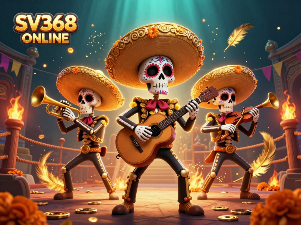 Experience thrilling gameplay at SV368 ONLINE with a lively mariachi band in a captivating setting.