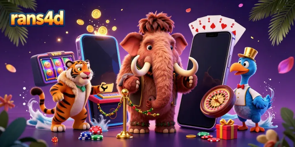 Memainkan rans4d dengan kombinasi angka yang akurat dan metode cerdas dalam gambar ilustrasi kasino.